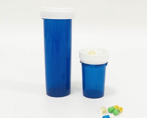 240ML Plastic Reversible Cap Vials