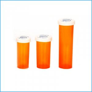 Child Resistant Cap Vial For Pills and Tablets