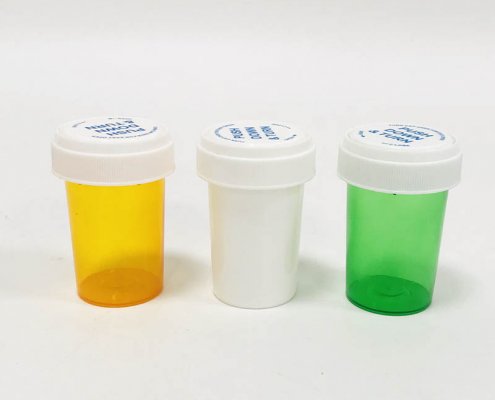 Colorful Reversible Cap Vial