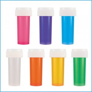 Colorful Reversible Cap Vial