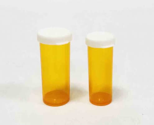 6DR Amber Snap Cap Vial