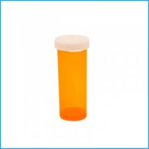 6DR Amber Snap Cap Vial