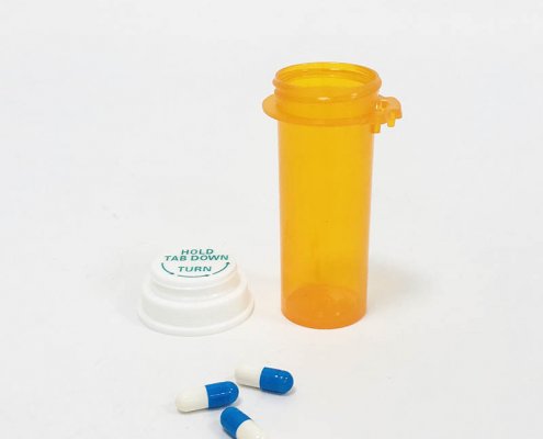 Thumb Tab Reversible Cap Vials